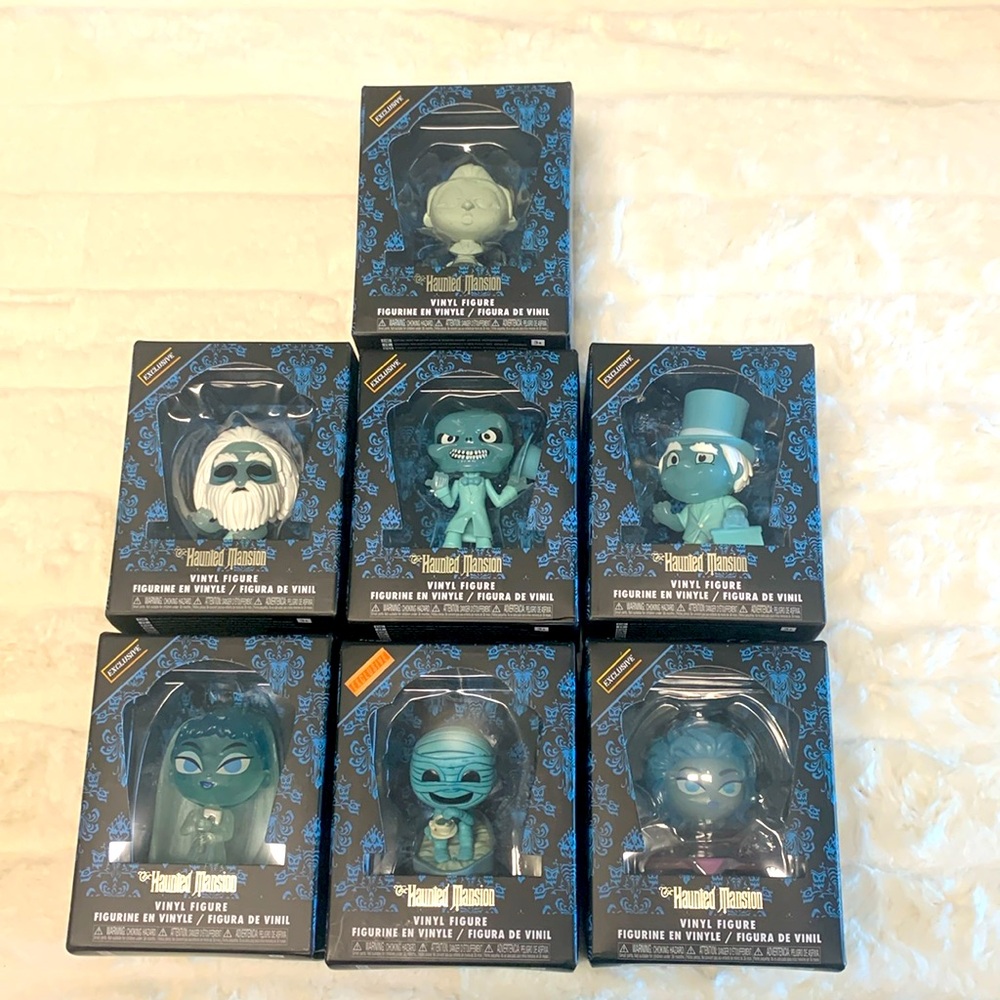 50th Anniversary Disneyland set of 7 Haunted Mansion Funko Pop Mini